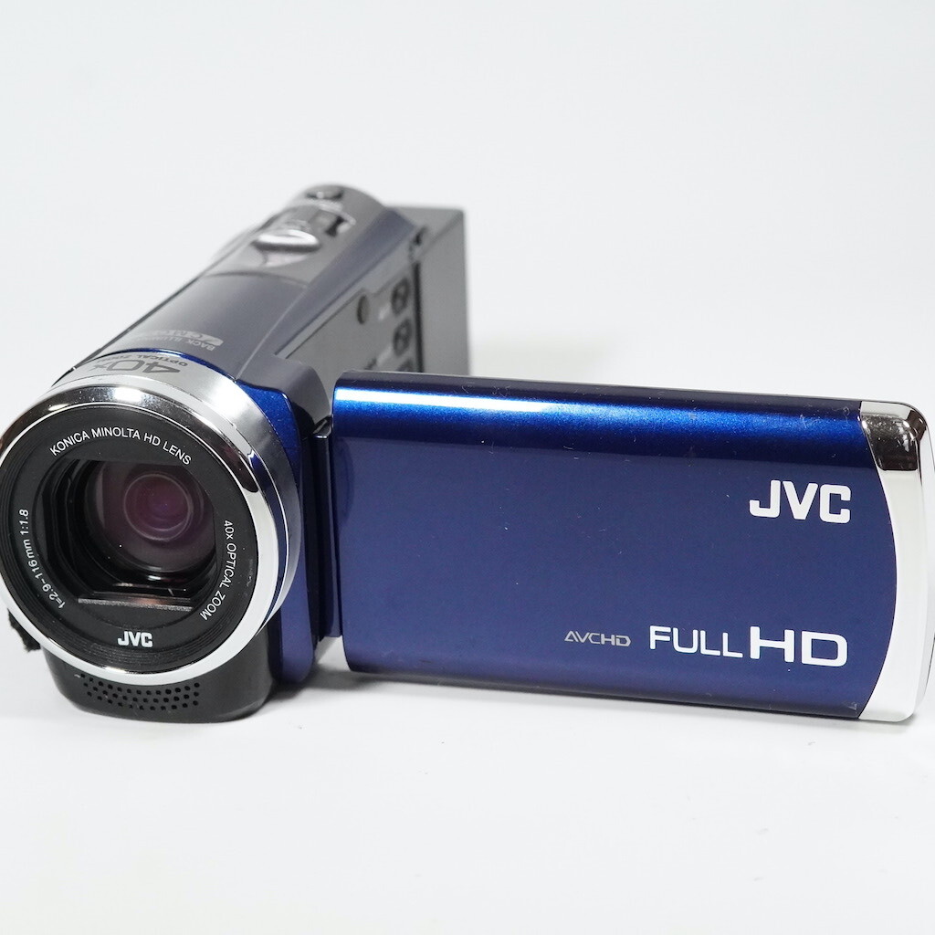 JVC Victor Everio GZ-E600-A ブルー □9901_画像2