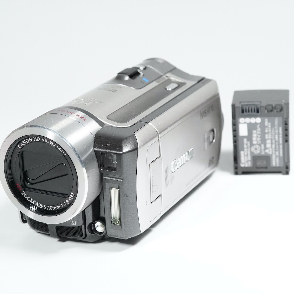 Canon キャノン ivis HF10 シルバー □9916_画像1