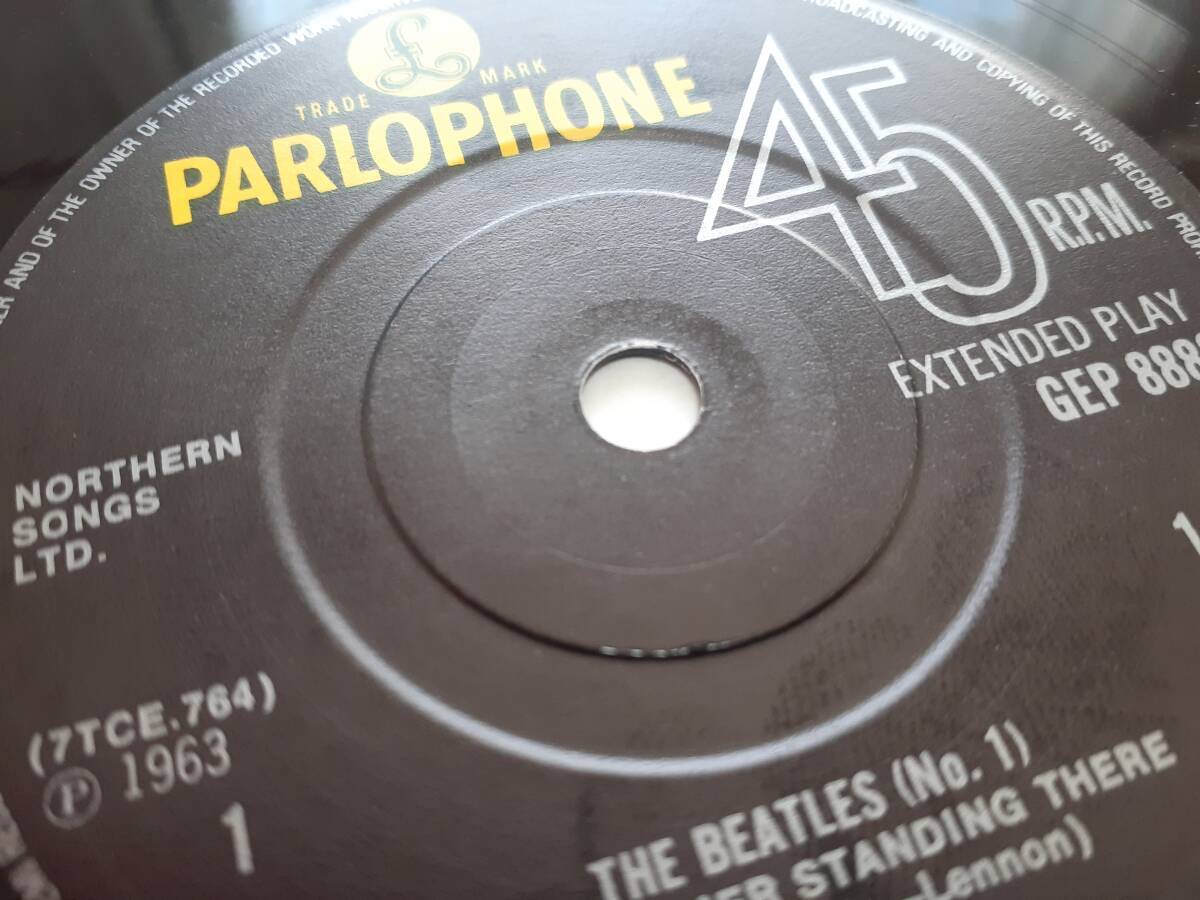 UK盤 7inch EP/The Beatles No.1/mono モノラル/EMI-Parlophone/GEP 8883/1981年 英国盤の画像6