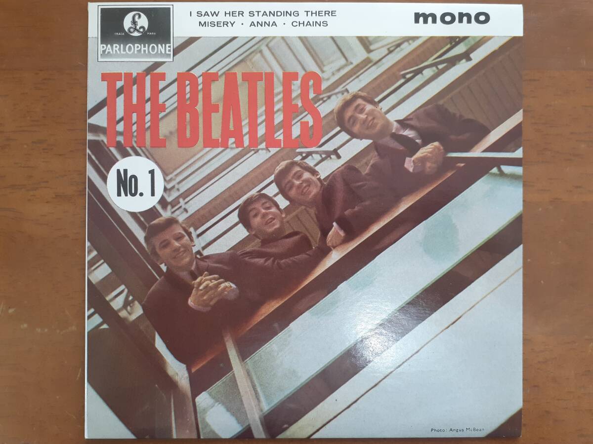 UK盤 7inch EP/The Beatles No.1/mono モノラル/EMI-Parlophone/GEP 8883/1981年 英国盤の画像8