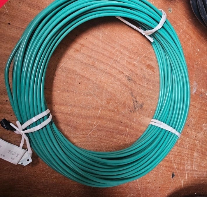 IV14sq 50m green cable 