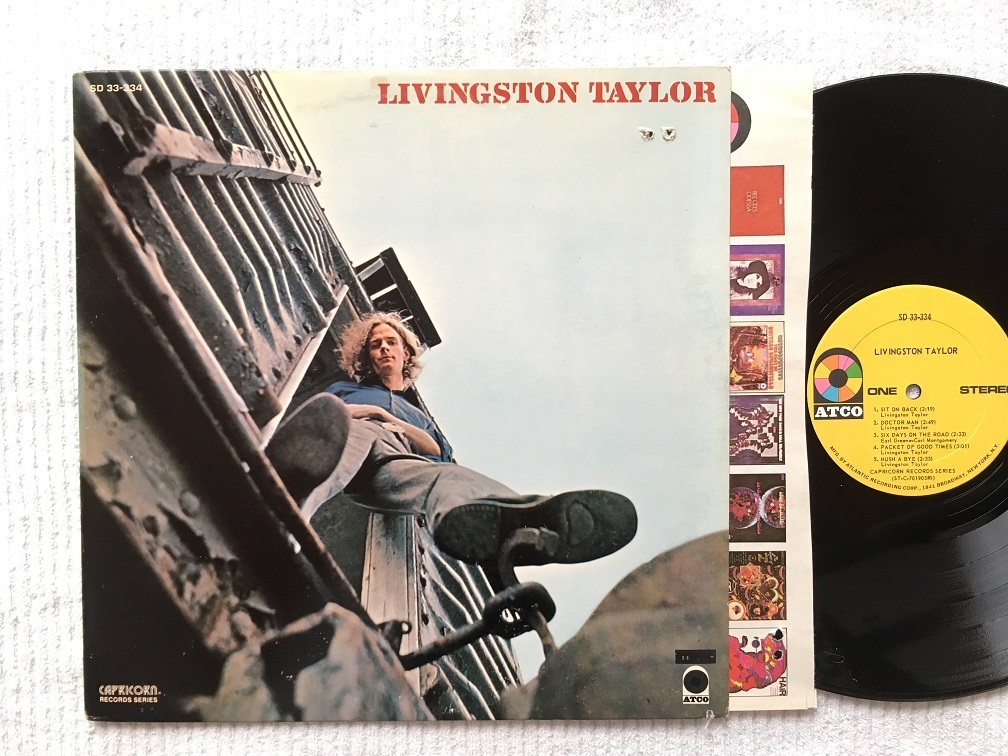 【送料無料・US盤LP】LIVINGSTON TAYLOR★「LIVINGSTON TAYLOR」_画像1