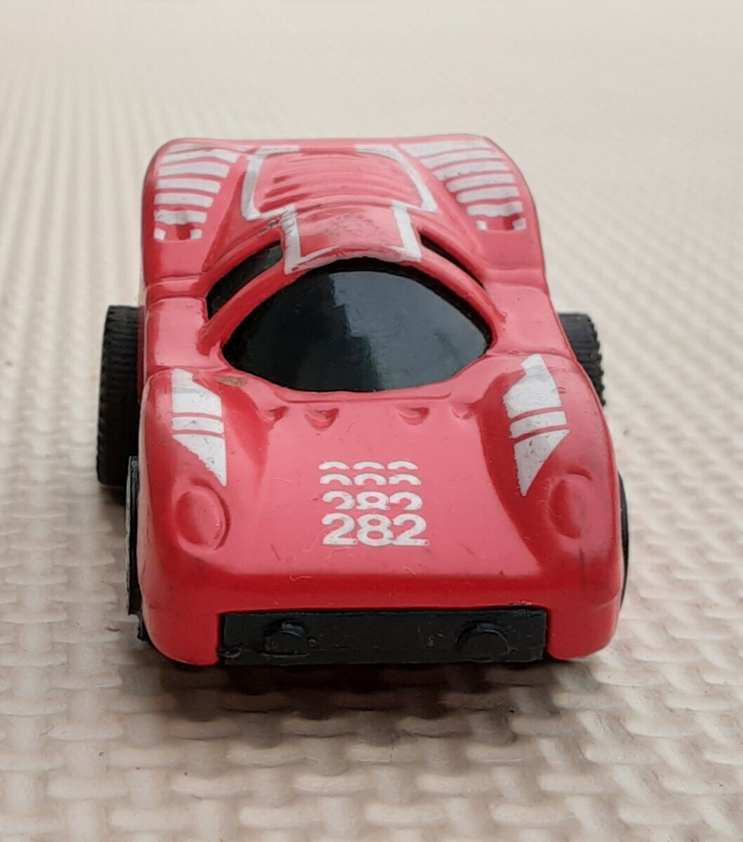 【ジャンク品】 レーシングカー 282 ミニカー 赤 レッド おもちゃ コレクション 雑貨 レトロ 飾り 置物 _画像4