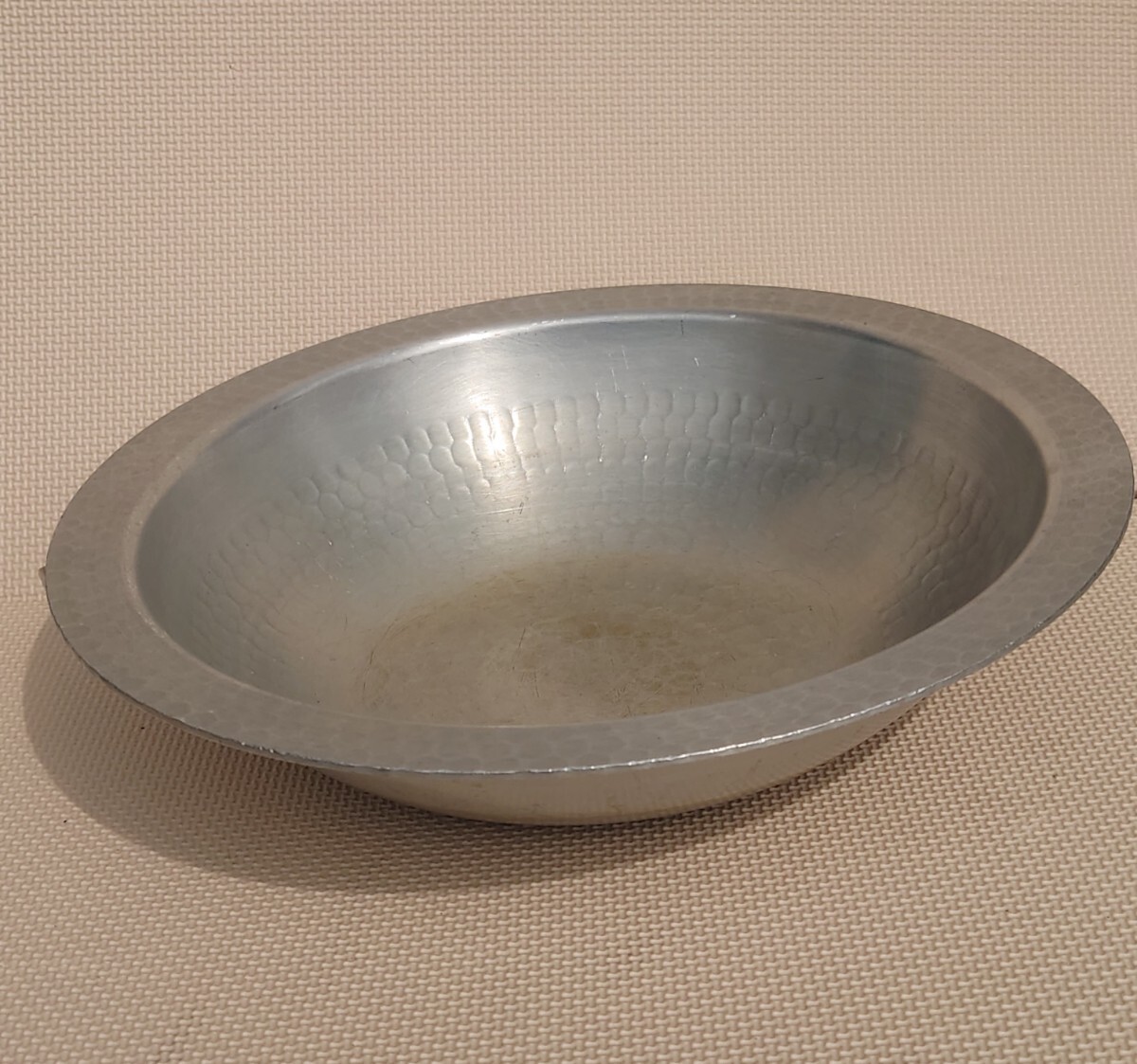 アルミ製 うどんすき鍋 直径約36cm アルミ鍋 うどんすき 鍋 卓上鍋 アルミ 打ち出し_画像2