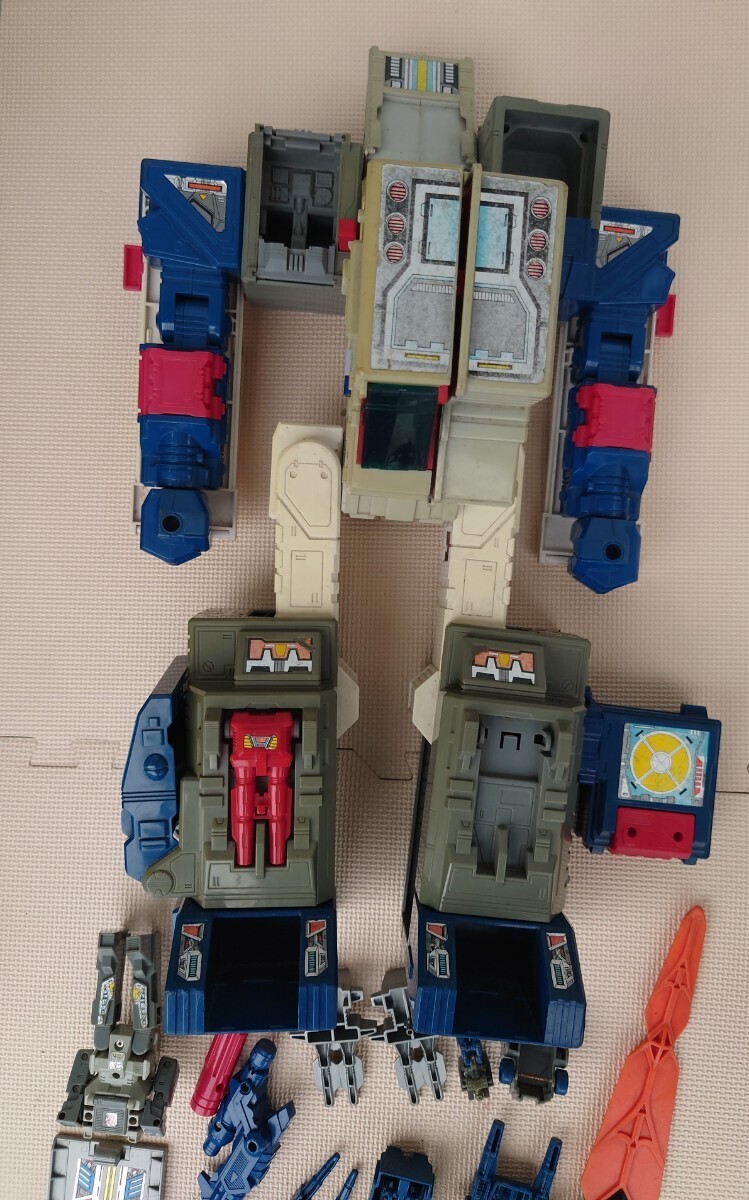 【ジャンク品】トランスフォーマー C-114 ヘッドマスター フォートレス マキシマス Transformers現状品 当時物 ロボット おもちゃ 玩具の画像8