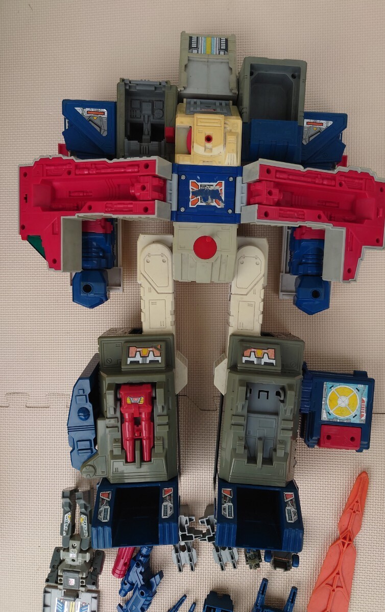 【ジャンク品】トランスフォーマー C-114 ヘッドマスター フォートレス マキシマス Transformers現状品 当時物 ロボット おもちゃ 玩具の画像7