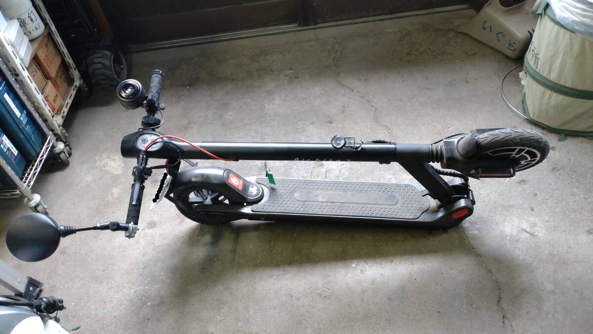 折りたたみ 電動キックボード Airbike 原付ナンバー所得可能 軽量 持ち運び スマートバイク 電動バイクの画像6