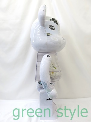 【絶品】 BE@RBRICK ベアブリック FLOR@ フローラ #2 White 1000 キューブリック、ベアブリック