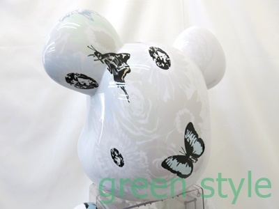 専門ショップ BE@RBRICK 1000 White #2 フローラ FLOR@ ベアブリック キューブリック、ベアブリック