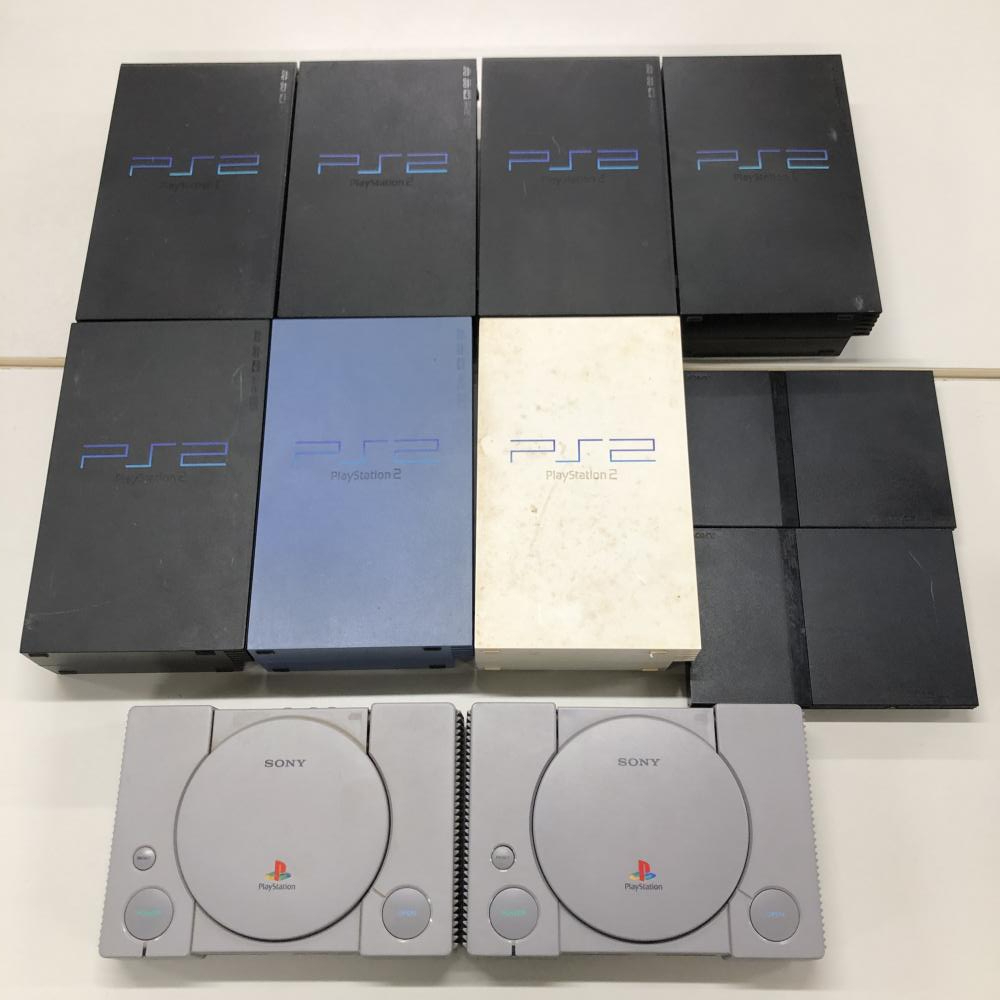 【ジャンク】PS2 9台 PS 2台 計11台 本体のみ PlayStation2 プレイステーション プレステ ピーエスツー SONY ソニー_画像1