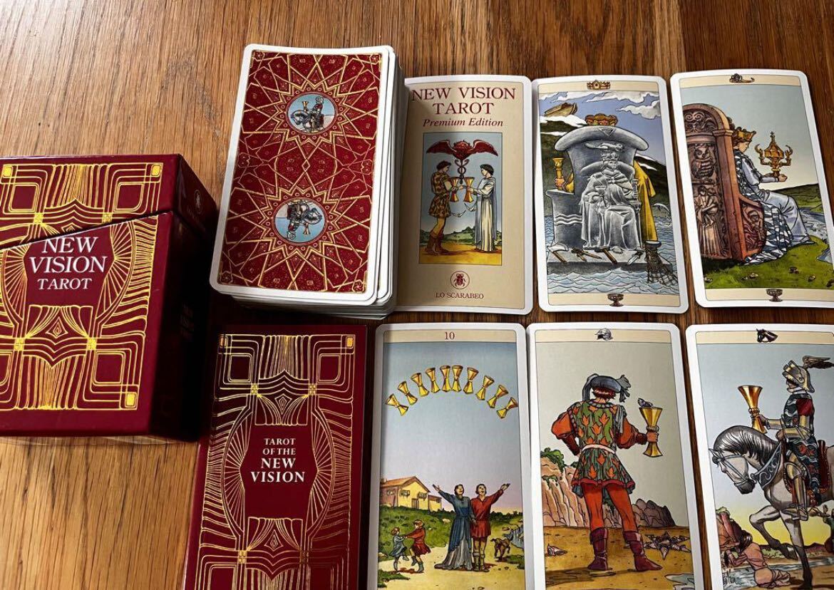 希少 絶版 NEW VISION TAROT プレミアム版 イタリア製 - 英語 希少 絶版 NEW VISION TAROT プレミアム版 イタリア製 - 英語