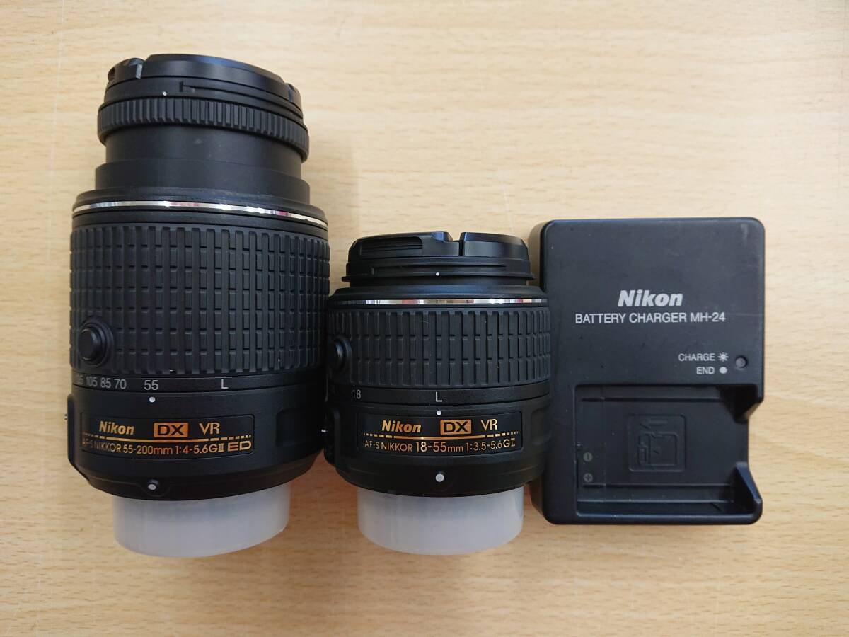 165 C-971/【1円スタート】動作未確認 Nikon ニコン デジタルカメラ D5300 現状品_画像9