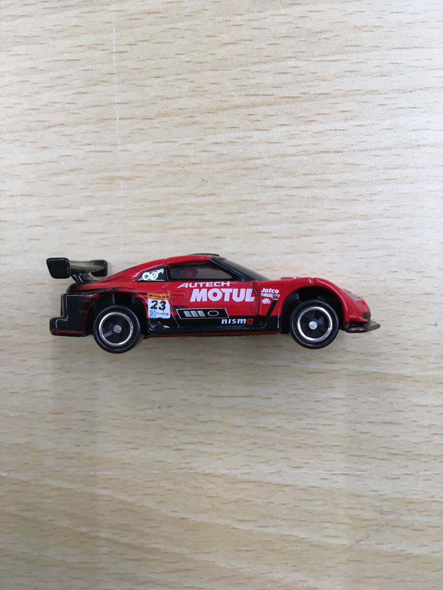 119 T-238/1/64 MOTUL AUTECH GT-R Round2 Fuji Winner!! Mitsubishi Chemical #23( red ) Tomica NISMO MODEL CAR COLLECTION KWAM1-36007