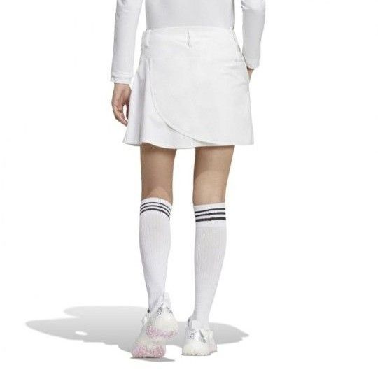新品　adidas ゴルフ　シャツ　スカート　セットアップ　OTサイズ　LL上下セット 半袖ポロシャツ 半袖 シャツ 春夏ゴルフ 