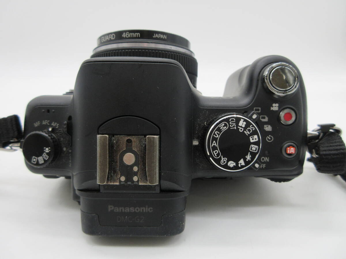 【★１円～★現状販売！】[U8411]デジタル一眼 Panasonic LUMIX G2 ブラック (G 14mm/F2.5 ASPH.)_画像7