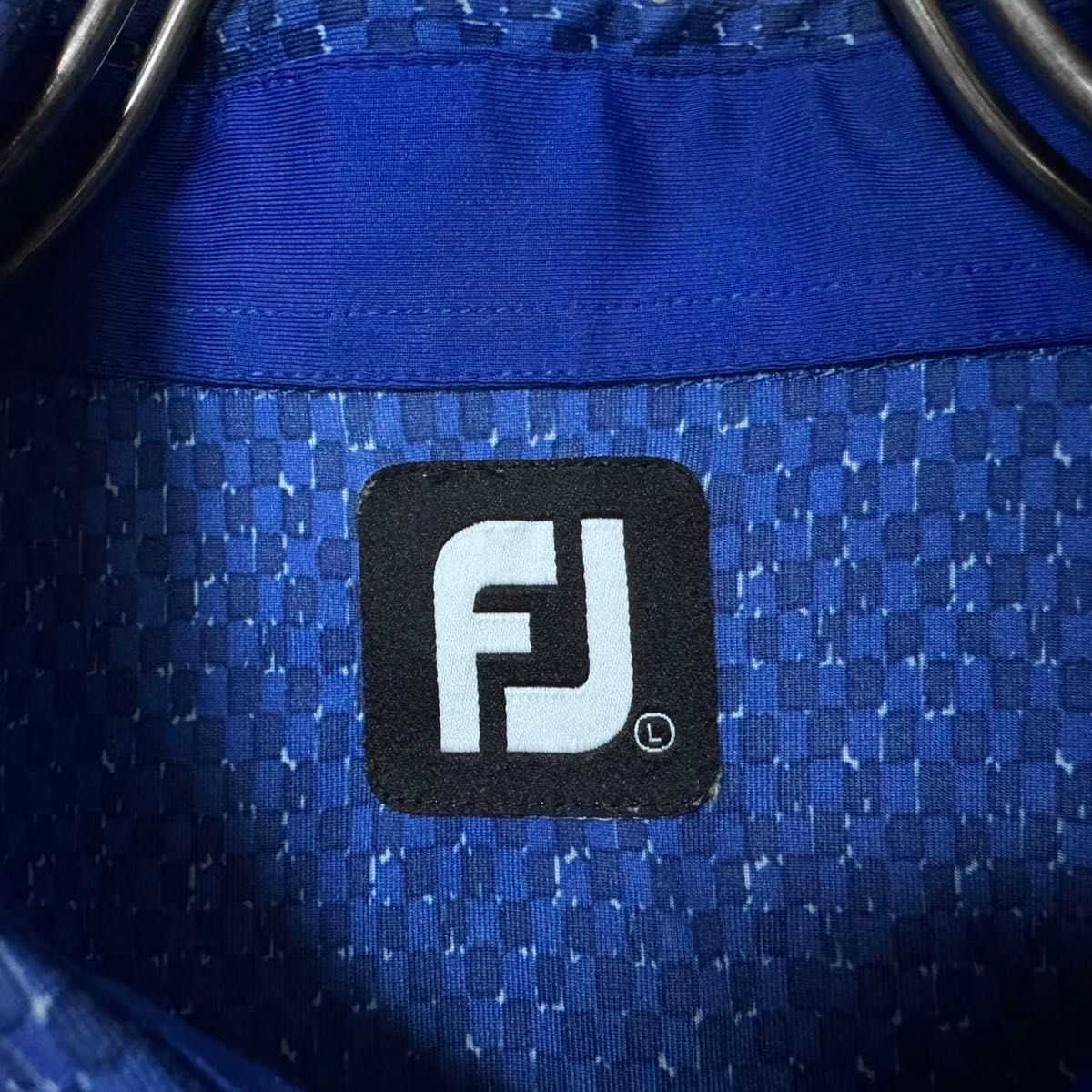 FootJoy フットジョイ 総柄 ポロシャツ ゴルフ ウェア 半袖 人気 メンズ シャツ おしゃれ 人気 FJ