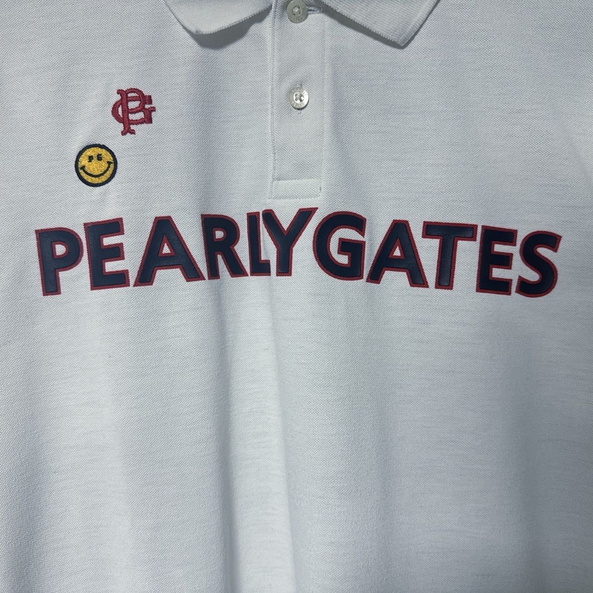 Pearly Gates パーリーゲイツ ロゴ 半袖 ポロシャツ ゴルフ ウェア シャツ メンズ 