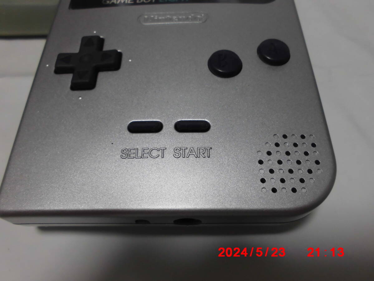 中古美品 ゲームボーイライト シルバー GAMEBOY LIGHT シリアル 中古美品 ゲームボーイライト シルバー GAMEBOY LIGHT シリアル