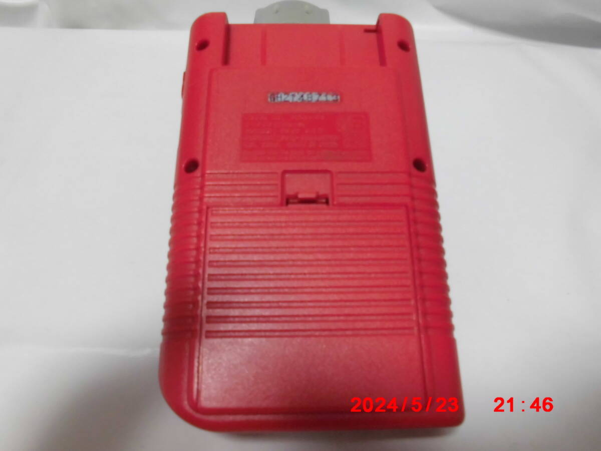 美品中古 ゲームボーイ レッド GAMEBOY シリアル:GH2148713 美品中古 ゲームボーイ レッド GAMEBOY シリアル:GH2148713