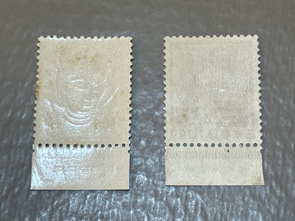 ☆z644☆ 普通切手 銘版付 ☆ 10円 法隆寺壁画 2枚セット ☆ 同梱対応 ☆の画像4