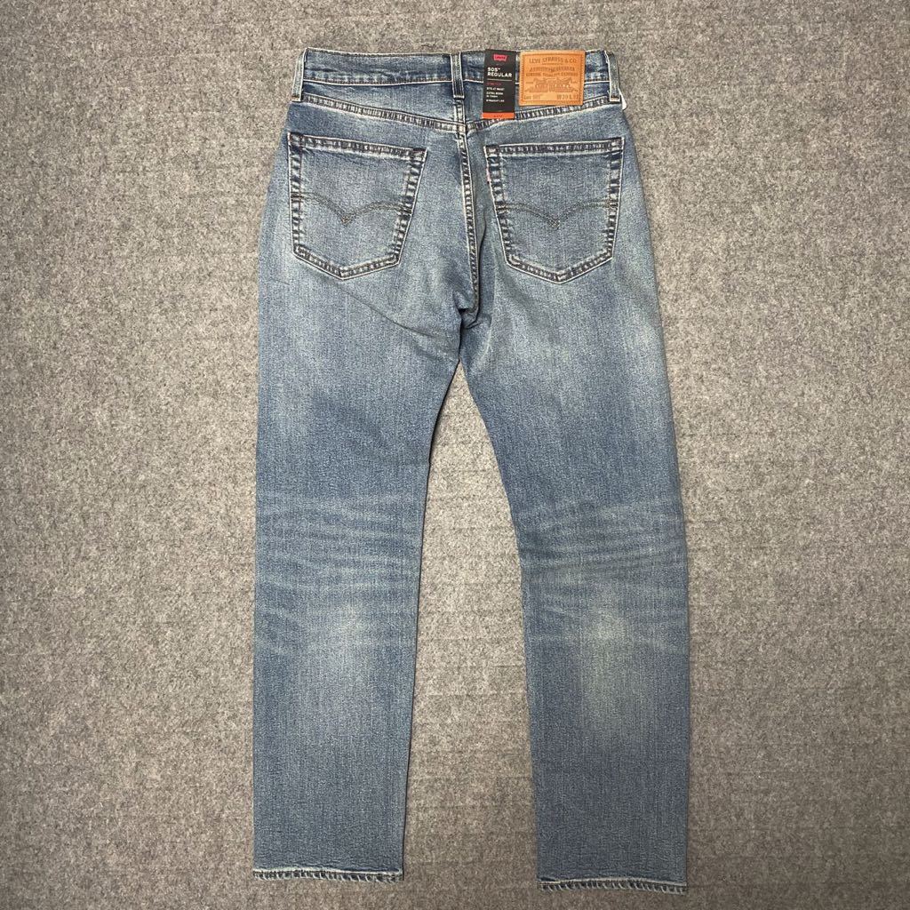 W31★ 暖パン 新品 リーバイス 505 ウォーム レギュラーストレート ストレッチデニム LEVI'S 暖パンWARM 保温 ジーンズ パンツ 0505-2101_画像6