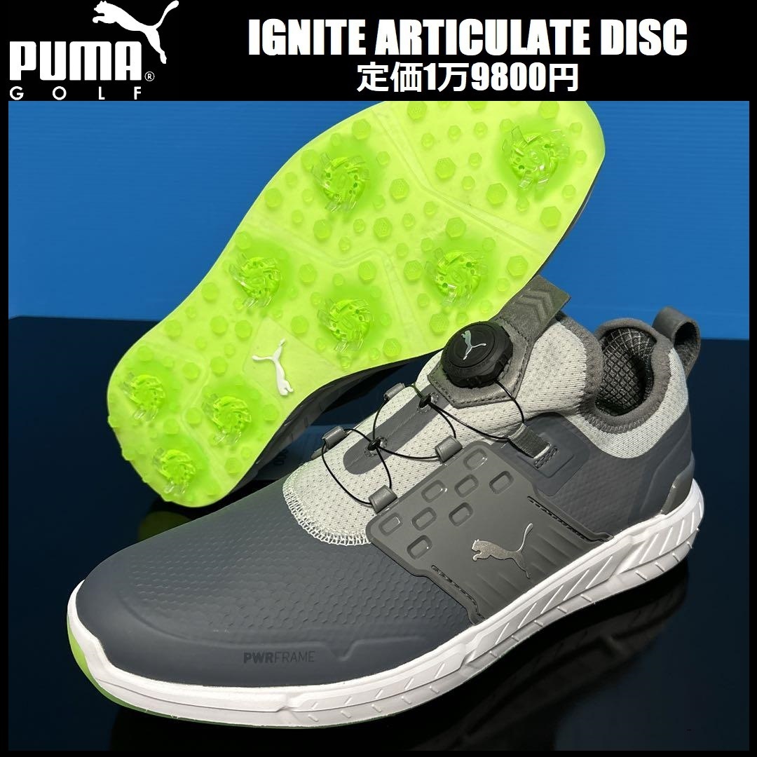 27.0cm ★定価1万9800円★新品 プーマ ゴルフ イグナイト アーキュレイト スパイク ゴルフシューズ ディスク PUMA PGW 376079-06