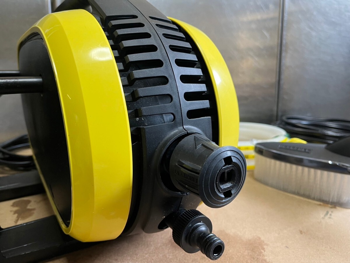 0 Karcher Karcher high pressure washer JTK silent plus PL operation verification ending 2021 year made foam nozzle lack of used beautiful goods ③