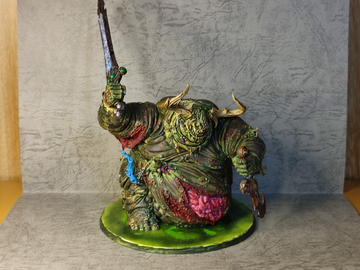 ウォーハンマー Warhammer Graeat Unclean One 塗装済み完成品 AoS_画像1