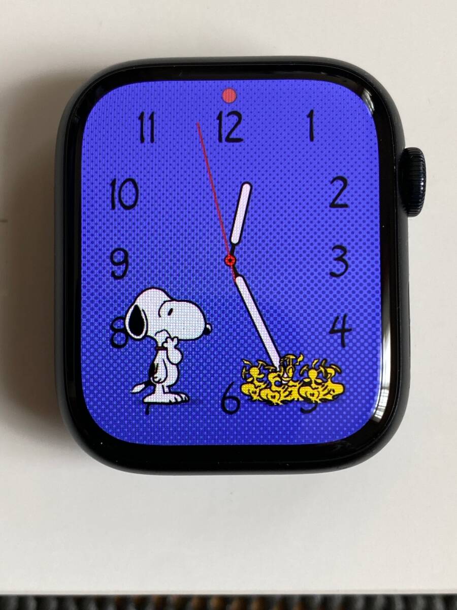 ★☆1円スタート超美品 Apple Watch Series9 ミッドナイトアルミ ミラレーゼループ GPS 45ｍｍ ベルト6本付（純正１＋社外５）の画像1