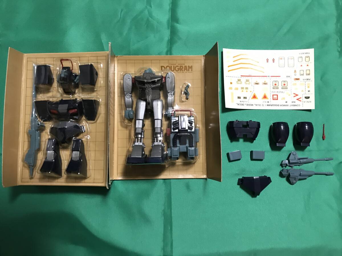  Takara Taiyou no Kiba Dougram 1/72: dual model [da gram ][sorutik] set 