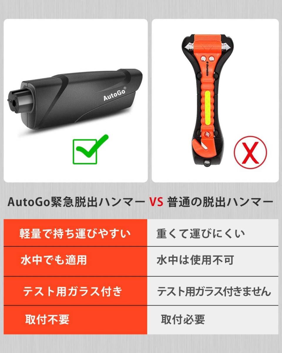 AutoGo ... молоток 【 многофункциональный   *  1 секунда  ... *   подводный   применение  】 ... молоток  безопасность  молоток  ремень безопасности   резак  ... идет в комплекте   японский язык 