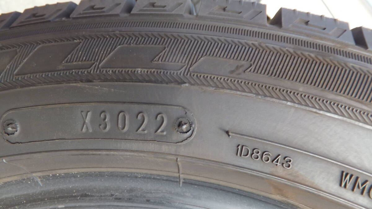 195／５０R16 ダンロップ ウィンターマックス０３ ４本 ２２年２０週の画像4