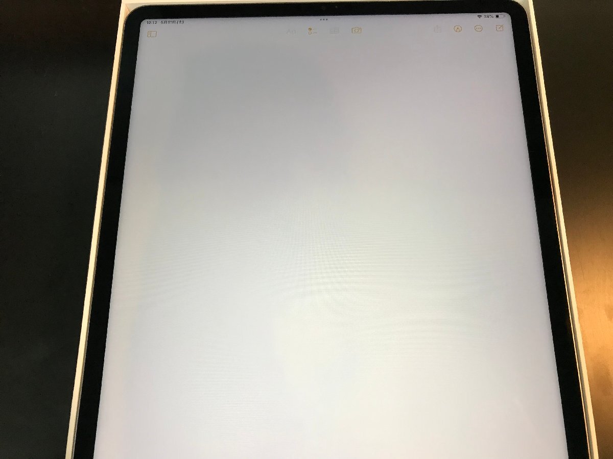 ●中古● iPad Pro 12.9 第6世代 WiFi+Cell SIMフリー 128GB スペースグレー MP1X3J/A A2437 アイパッド Apple_画像4