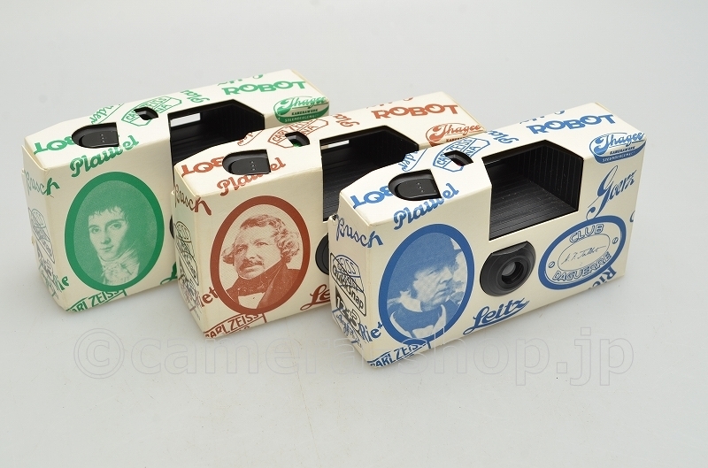 Fuji disposable camera Collectors-Edition by Club Daguerre 3 colorsの画像1
