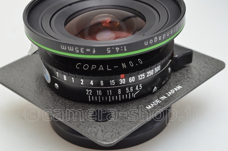 RODENSTOCK 120 Apo-Grandagon 4.5/35mm COPAL-NO.0 Shutter_画像1