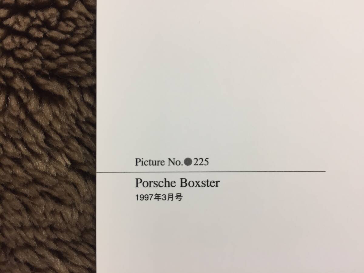 【正規品 絶版】Bowイラスト ポルシェ ボクスター カーマガジン 225 Porsche Boxster アンティーク インテリア クラシックカー 旧車 絵の画像3