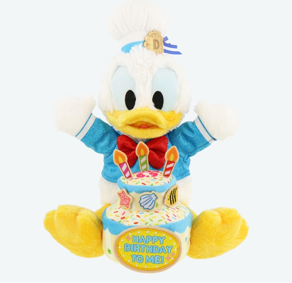 オンライン品切れ　ディズニー　ドナルド　誕生日　バースデー　ぬいぐるみセット