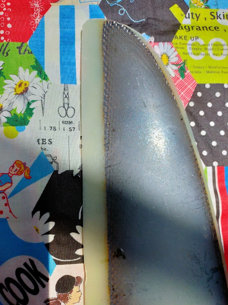 RAINBOW FIN NAISH SABRE G10カーボン タトル 32.5cm_画像6