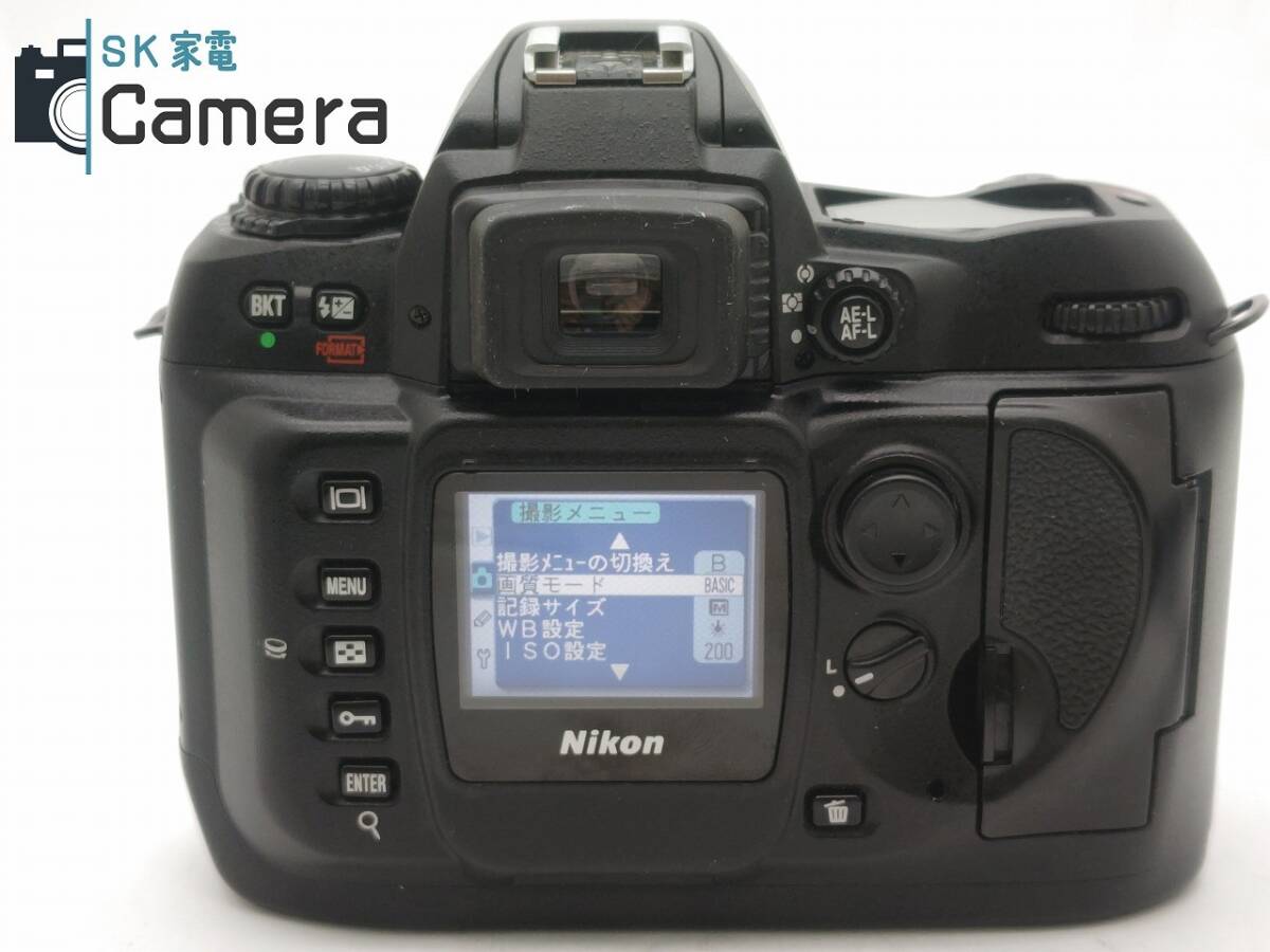 Nikon D100 電池 充電器 付 ニコン