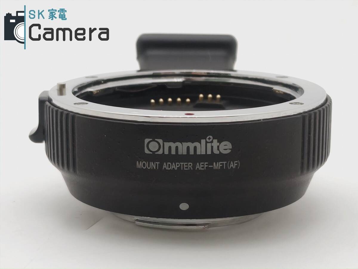 Commlite MOUNT ADAPTER CM-AEF-MFT（AF）コムライト EF/EF-SレンズからM4/3カメラへ マウントアダプター_画像4