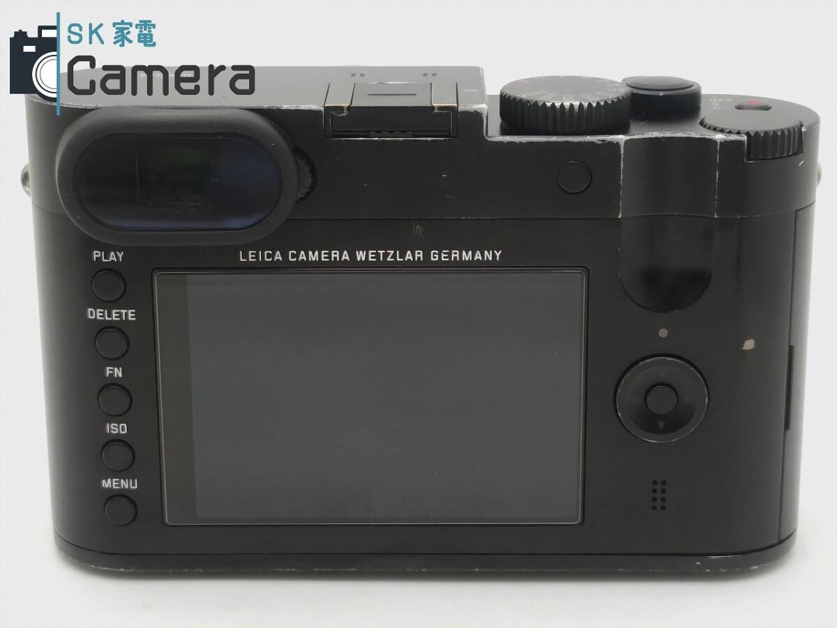 Leica Q Typ 116 ブラック ライカ センサーゴミ有_画像4