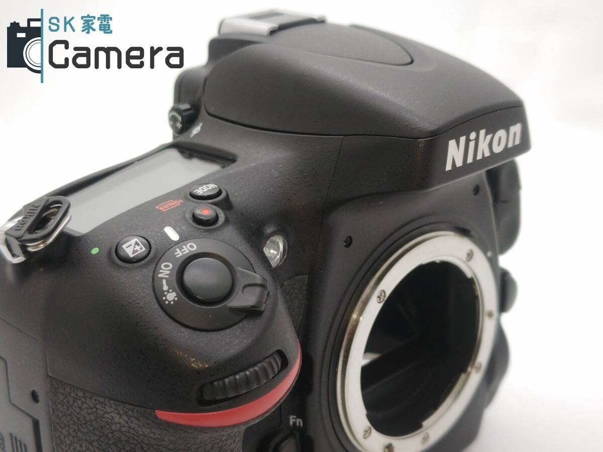 Nikon D800 電池 充電器 ストラップ 付 ショット数約2800回 ニコン 美品_画像8