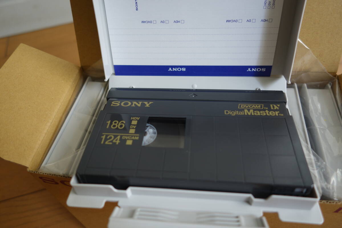 新品 SONY HDVテープ PHDV-124DM 124分 DigitalMaster 10本セット_画像4