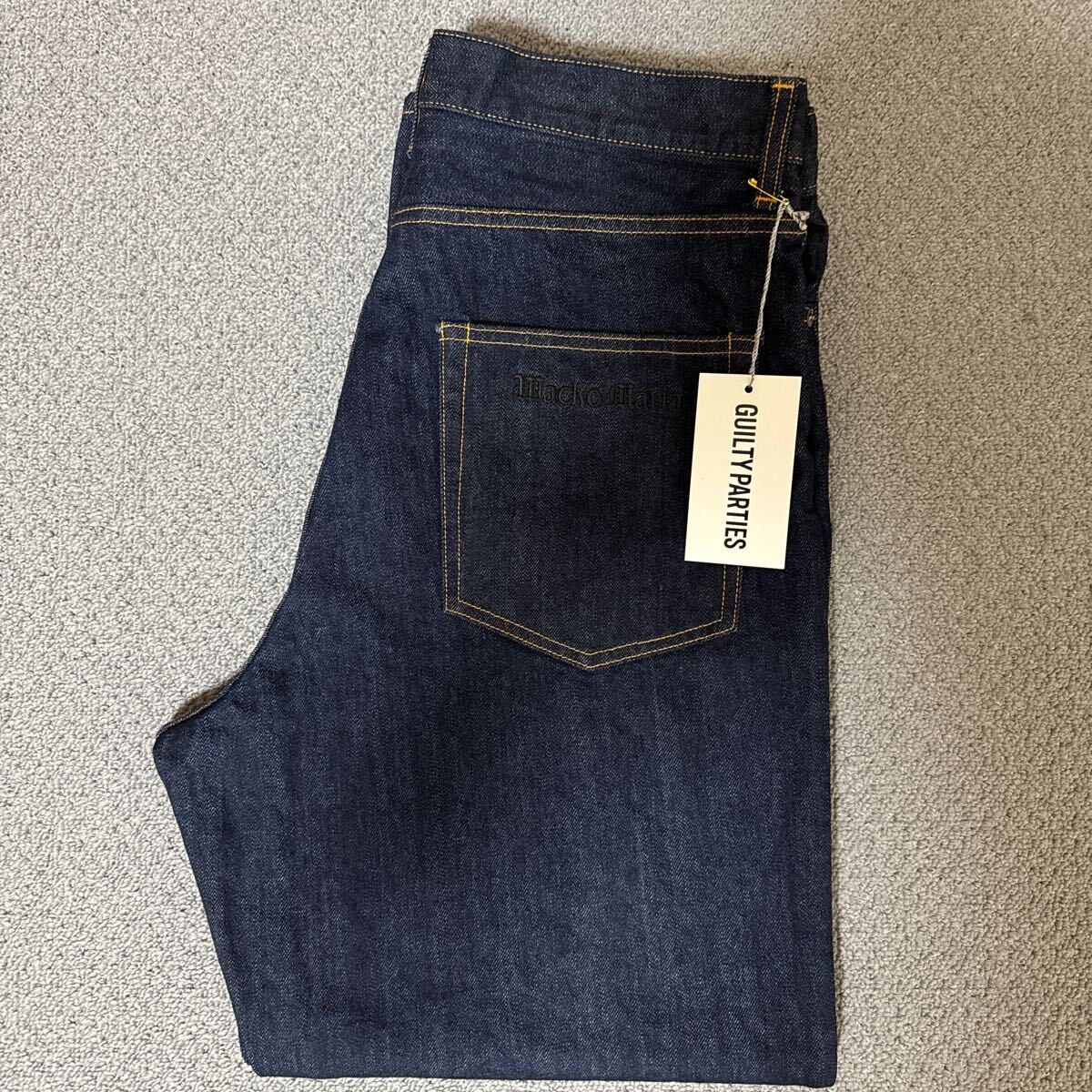 WACKO MARIA 24 SS DENIM PANTS INDIGO M ワコマリア デニム パンツ 野村訓市 舐達麻 チノ スラックス ナンガ クラークス アロハ シャツ_画像5