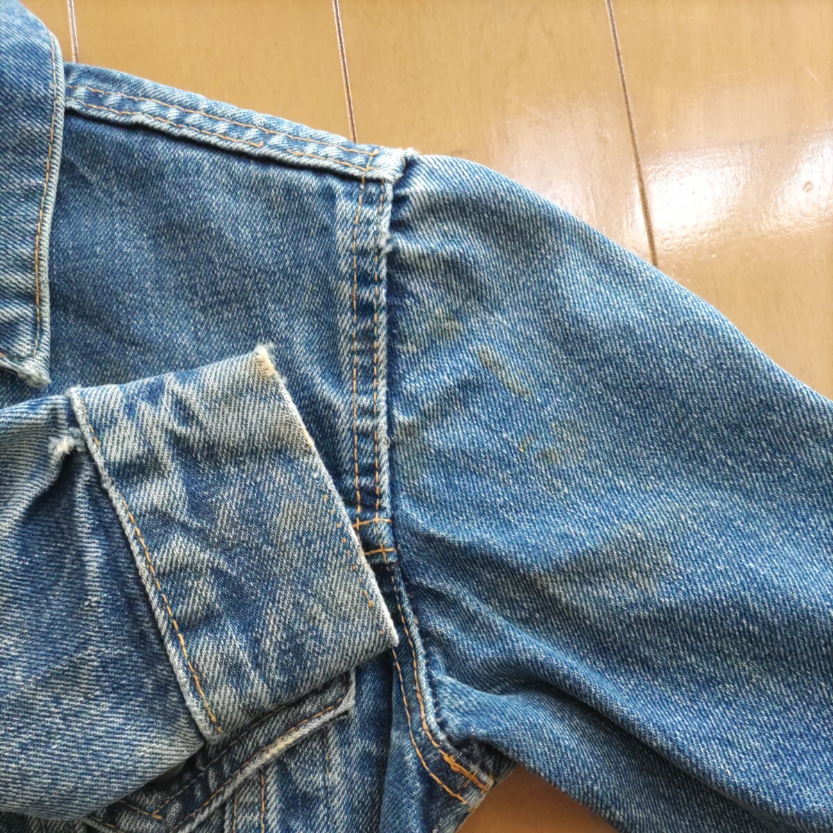 ヴィンテージ 60s70s Levi's リーバイス 70505 big'E' 3rdタイプ Ｇジャン　キッズ 　オリジナル_画像10