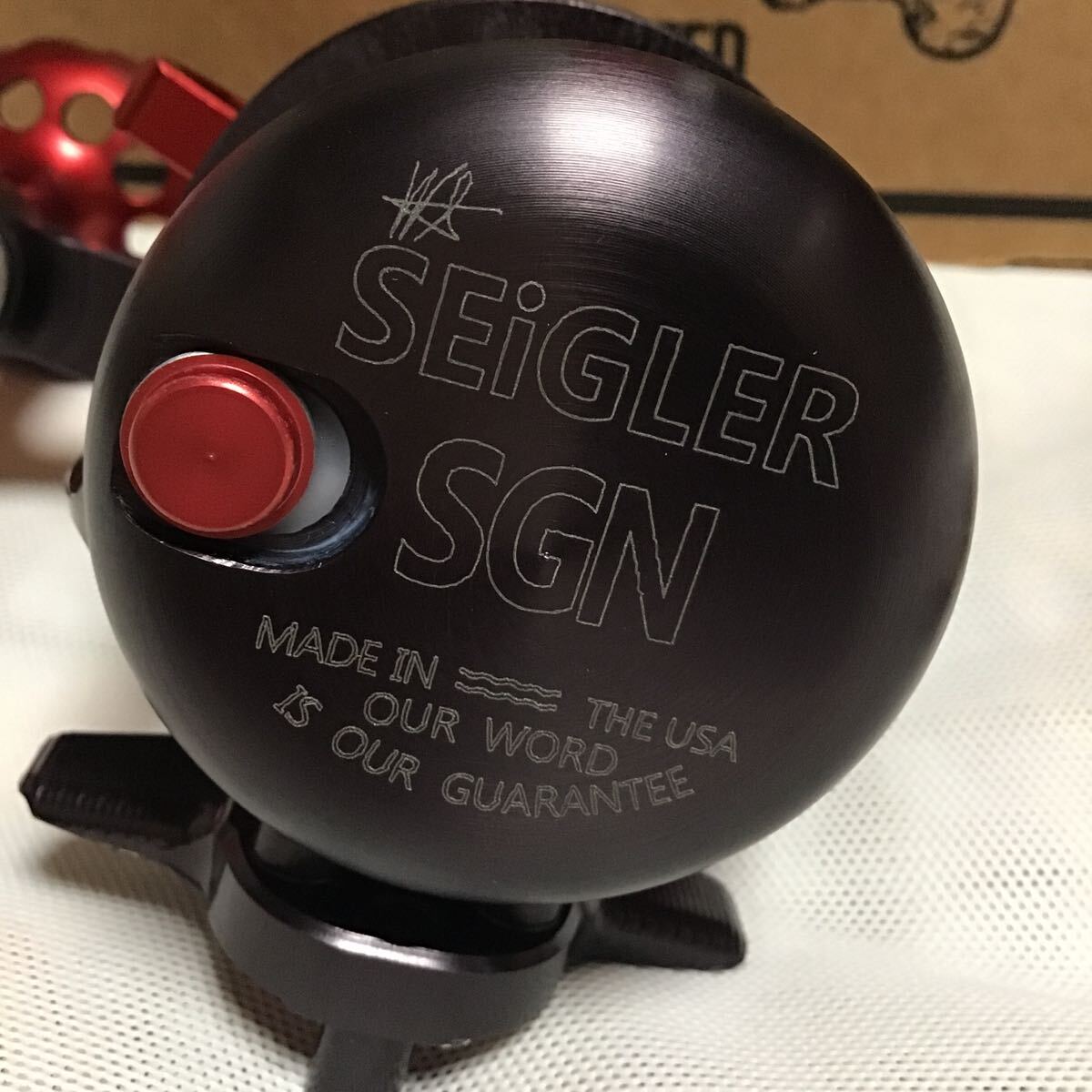 SEiGLER シグラー　SGN レバードラグ　ベイトリール　MADE IN USA _画像3