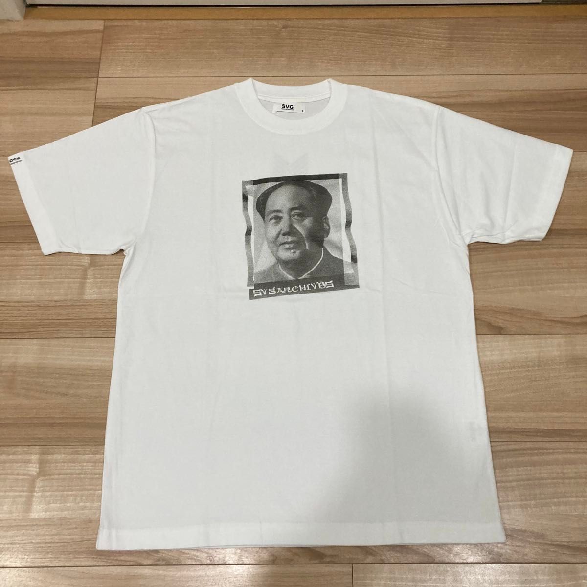 美品 SVG ネイバーフッド Tシャツ M ホワイト 毛沢東