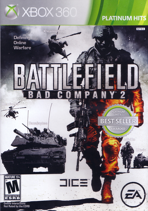 [US版X360]Battlefield: Bad Company 2[PH](中古) 国内版Xbox Oneでも遊べます。 バトルフィールド バッドカンパニー2 北米版_画像1