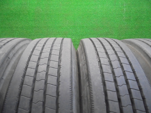 5FE303 AF4)) 送料無料 225/90R17.5 127/125L ダンロップ DECTES SP122 17.5インチ夏タイヤ6本セット 2021年製 トラック_画像3