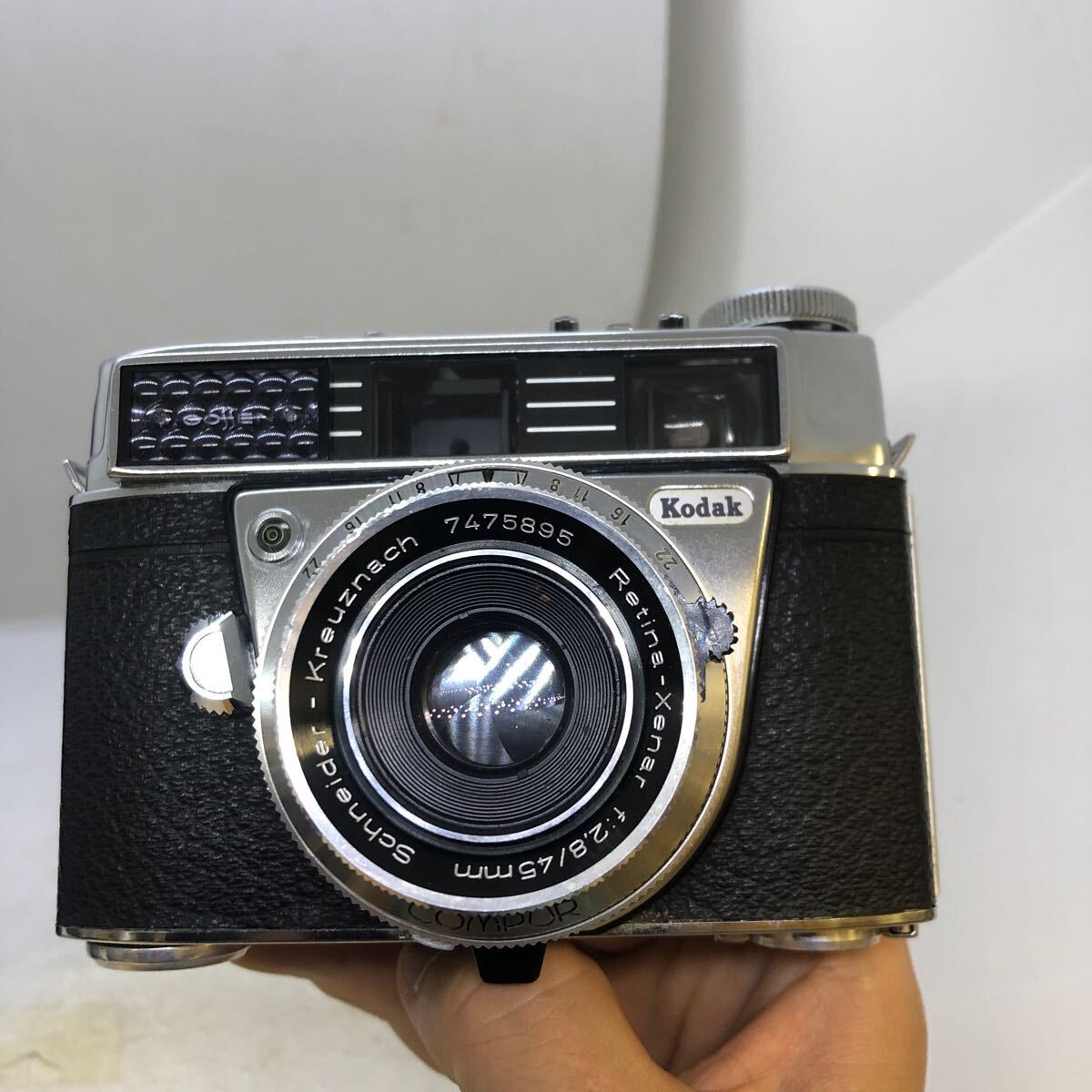 ★美品★ コダック Kodak Retina Automatic III Schneider-Kreuznach Retina-Xenar 45mm F2.8 レンジファインダー 現状渡し_画像5